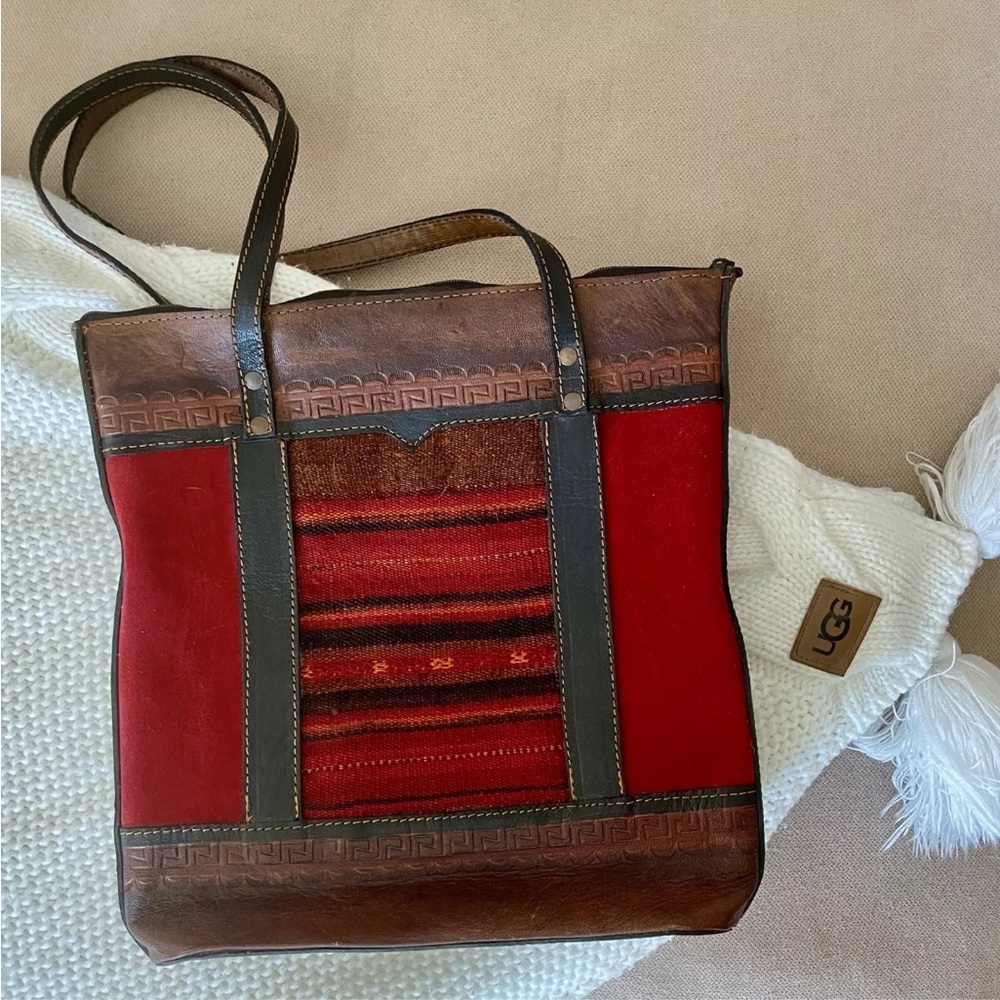 Vintage Dormeuil England Tote Satchel Handbag